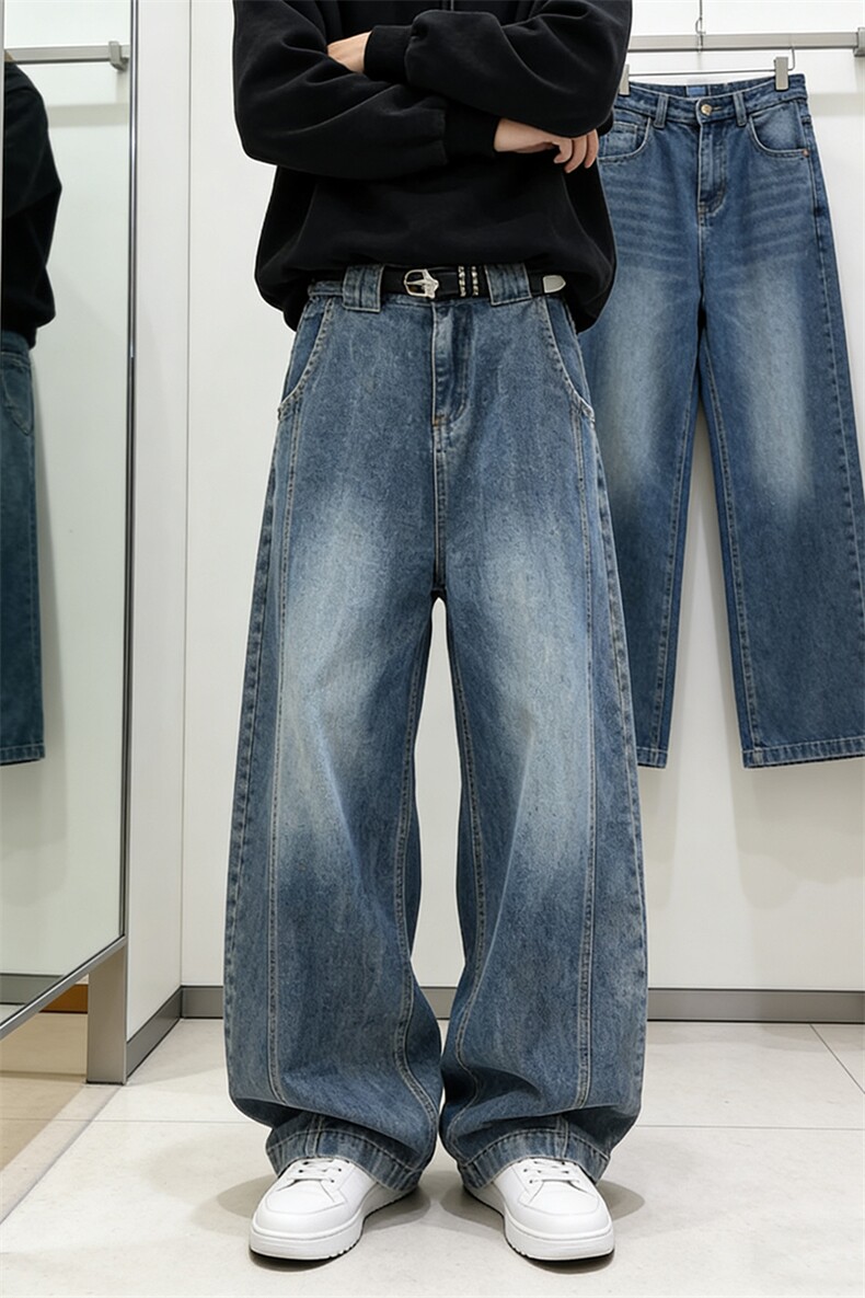 直筒牛仔裤男长裤A151-P40,男装牛仔裤,电商D312