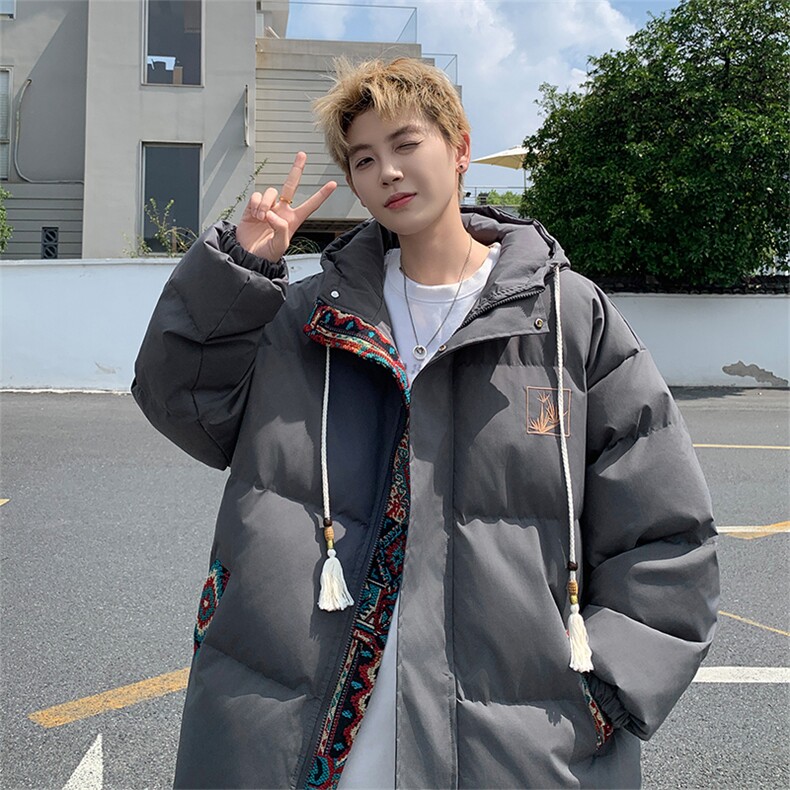 冬季新款美式宽松大码加厚棉衣外套XZ102B-1-M2612P125图片