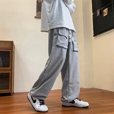 男秋季新款港风华夫格休闲裤D56P30，男装休闲裤，星座1116-2
