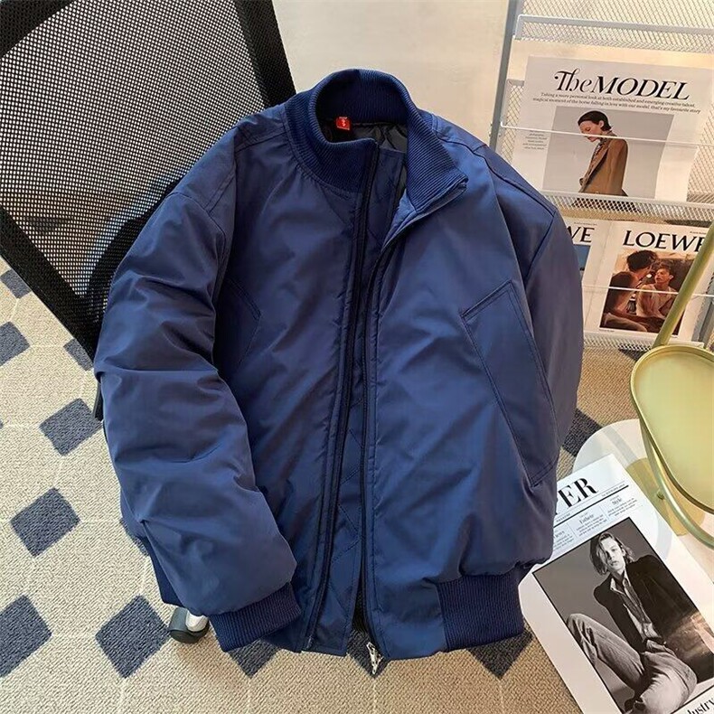 新款棉衣男冬季棉袄外套韩版潮流加棉夹克 J293 P85图片