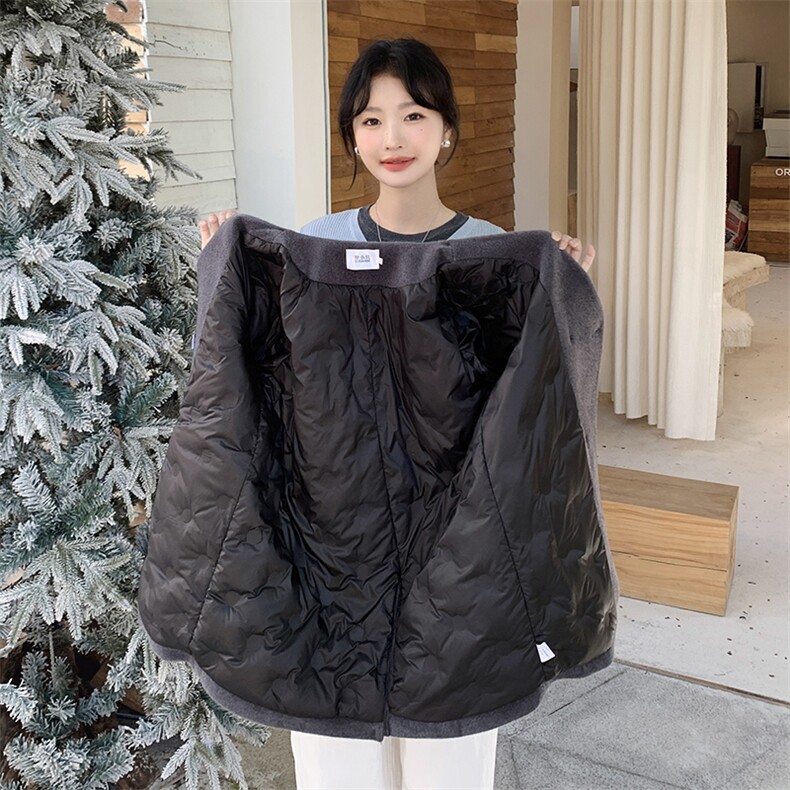 现货送围脖西装大衣羽绒内胆2C167-882-P225-K328,女装羽绒服,2C167
