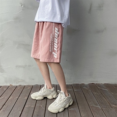 D夏季男士五分休闲短裤加肥加大码潮胖子宽松裤子，男装休闲裤，电商A089-1