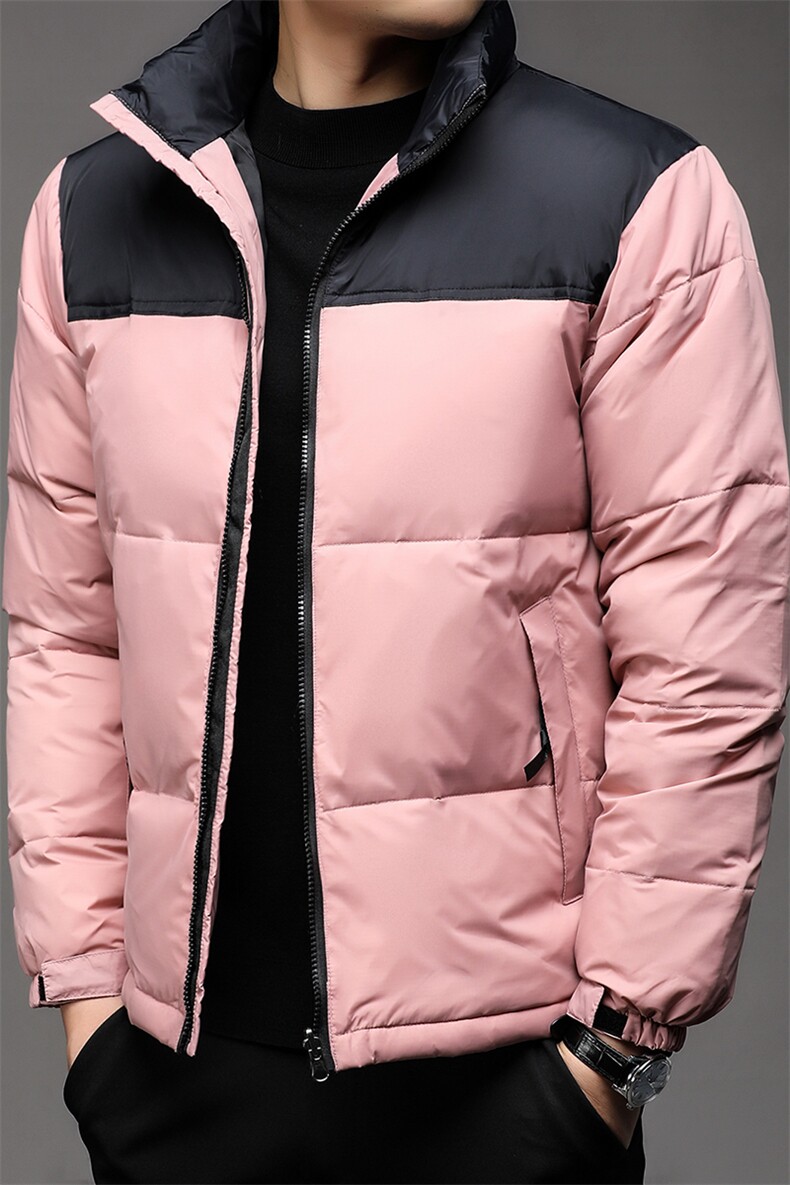 秋冬季新款立领羽绒服男士白鸭绒轻薄潮服休闲潮流韩版保暖外套,男装羽绒服,钱塘6003（原4033）