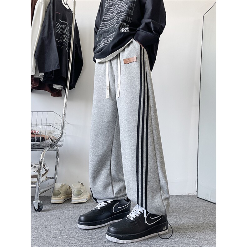 K125/P50春装新款现货高品质华棉卫裤男运动休闲裤大码宽松直筒裤图片