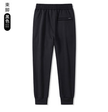 加绒加厚休闲裤男加大羊羔绒裤子宽松运动长裤秋冬季保暖棉裤，男装休闲裤，电商B212（原钱塘6029）