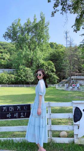 连衣裙2021，女装连衣裙，海派甜心