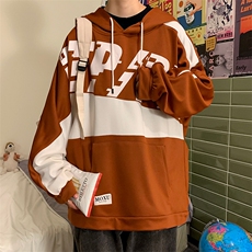 2023春季新款7XL-M大码连帽卫衣男港风宽松套头上衣加肥加大码，男装卫衣，钱塘717(原712)