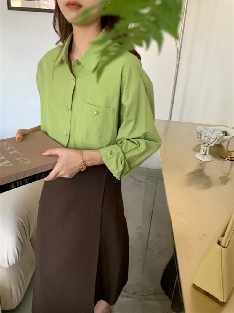 新春版韩系衬衫，女装衬衫，cyuansu