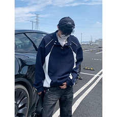 重磅美式加绒加厚男休闲百搭宽松高级感卫衣W4695JR（加绒）特P52，男装卫衣，电商A007