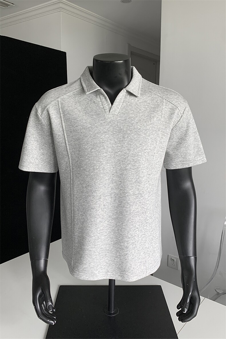 现货主推POLO衫夏季短袖翻领半袖上衣cleanfit正肩t恤衫S419特28,男装T恤,电商A233-1