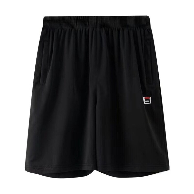 夏季休闲短裤宽松微弹抗皱面料直筒拉链五分裤男B001/P25图片