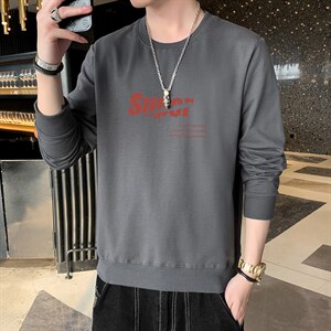现货热销2026秋季新款潮流字母印花学生卫衣班服1210-2-F151-P16图片