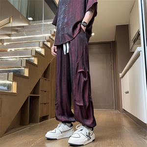量大优 供视频 束脚冰丝长裤 M-5XL 特P30 控68 CK32图片