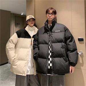 冬季棉衣外套加厚保暖面包服潮牌情侣款港风棉袄Q   W2316-P78图片