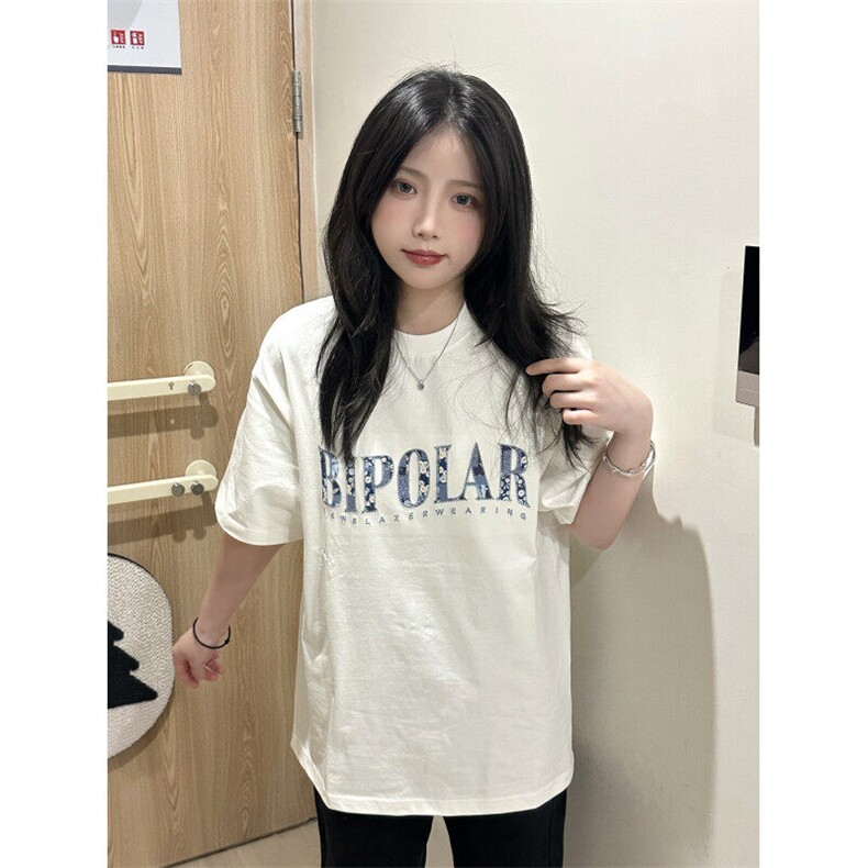 【有货】BK931CC-特P33无限循环碎花贴布短袖T恤男女,男装T恤,星座1007（原301D）