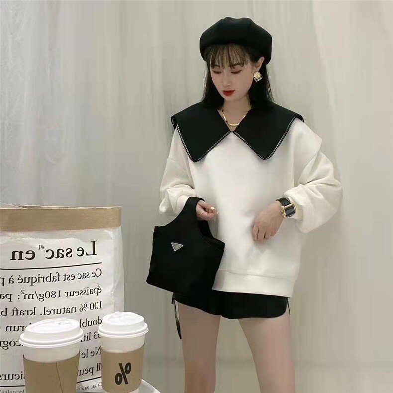 爱特儿风情21021翻领卫衣，女装卫衣/绒衫，爱特儿AITER