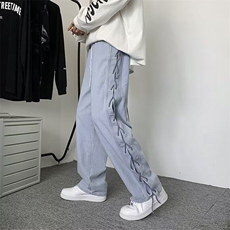 V002-P45水洗牛仔裤春秋潮牌牛仔裤休闲长裤无弹潮流常规，男装休闲裤，星座911-1