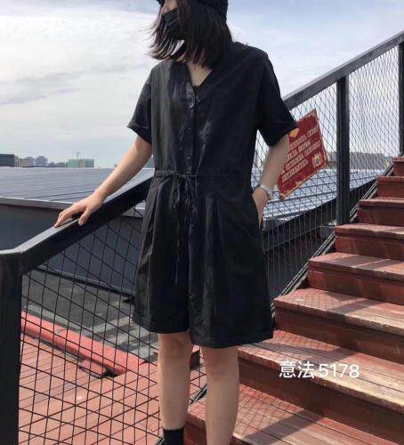 春夏款日韩风连衣裙，女装连衣裙，金子