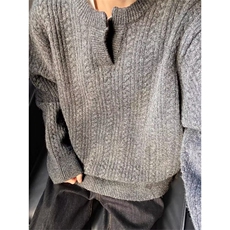 慵懒氛围感保暖羊毛针织衫毛衣ins原宿新款MY6518，男装针织衫/毛衣，星座516A