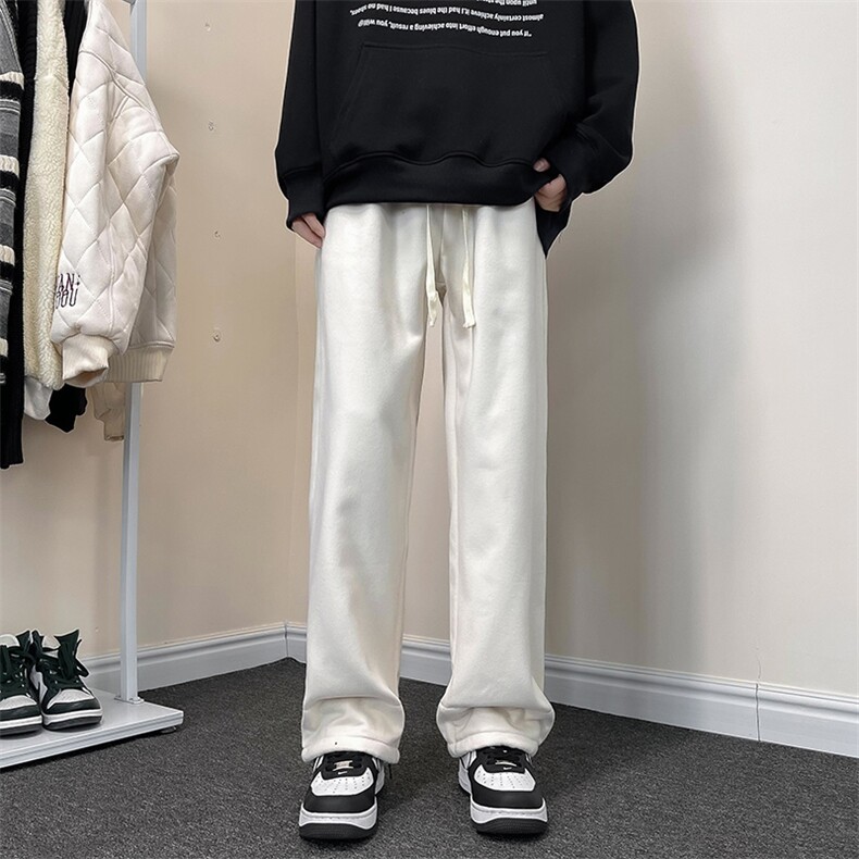 K7556-P36日系cityboy直筒休闲裤毛呢裤男秋冬潮流百搭长裤子,男装休闲裤,星座512-3