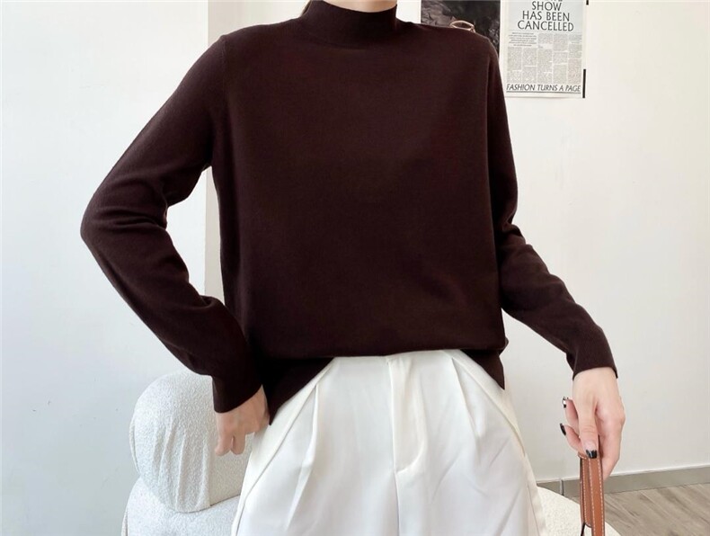 半高领打底衫，其它，魅力元素