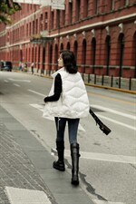 90绒马甲，女装马甲，卡西姆