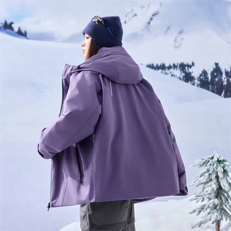 防寒工装潮羽绒服男女加厚保暖雪乡旅游外套男XZ309Y95753P275,男装羽绒服,星座309（原A406）
