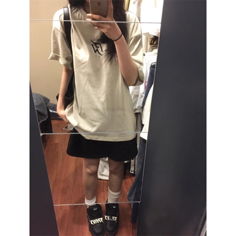 T0684-P25美式复古字母短袖男女同款潮流上衣,男装T恤,星座617A-2