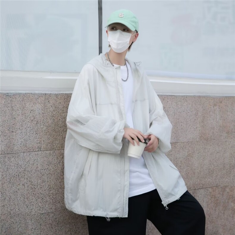冰丝防晒衣男士夏季2022新款防晒服薄款W1139P42,男装夹克,星座1116-2