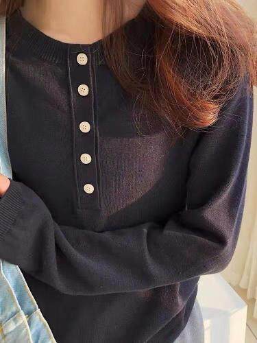 2021春季韩时髦针织上衣，女装，LMNC
