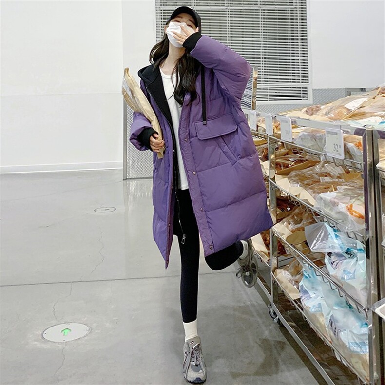 现货，新款大码休闲个性白鸭绒羽绒服中长款P265-K388，女装连衣裙，浙宝276（原081）