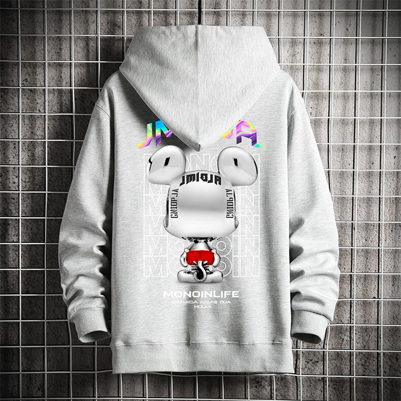 KS21214-P38加绒款-P43连帽开衫卫衣男运动外套大码班服网格,男装卫衣,电商A040A