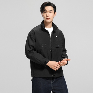 无影墙 秋季新款轻熟休闲工装立领夹克百搭上衣外套男JK119-P88图片