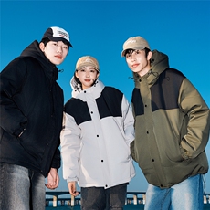 特批多模拼色工装面包服时尚连帽保暖棉衣A247-MY560特批85，男装棉衣，电商A247