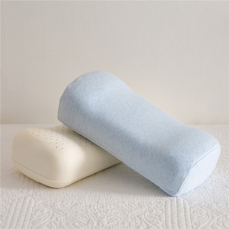 新款彩棉乳胶午睡枕便携枕头枕芯，枕套/枕芯，一起卖家纺