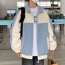 秋款棒球服夹克外套男潮牌潮流字母刺绣情侣学生22123-P65控108，男装夹克，星座717