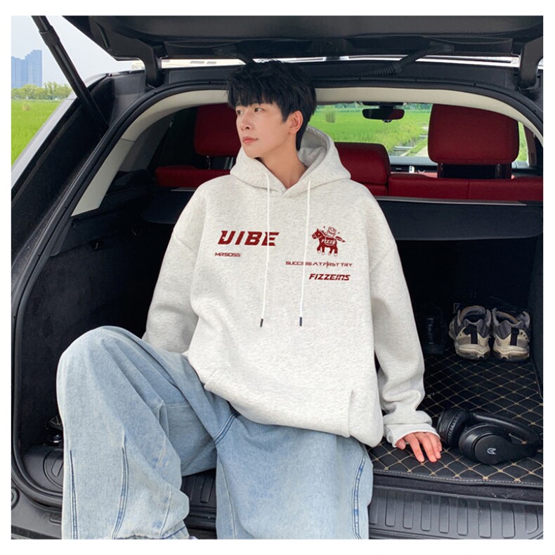 CM188P60加绒P65新品连帽卫衣重磅纯棉大码外套，女装短外套，星座304A-1