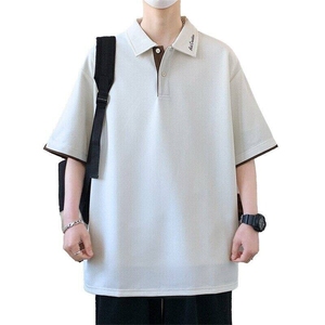 25069-特P50 夏季休闲时尚T恤男短袖打底衫青少年翻领短袖polo衫图片