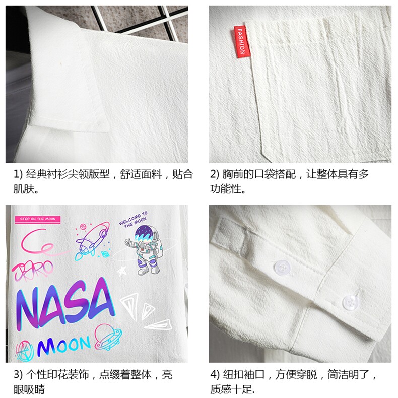 QC58186-P45亚七分袖衬衫男大码五分袖衬衣男短袖网格,男装衬衫,电商A040A