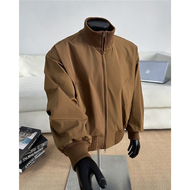 飞行夹克外套男秋季潮牌痞帅cleanfit廓形高街棒球服L71088-P60,男装夹克,星座1008