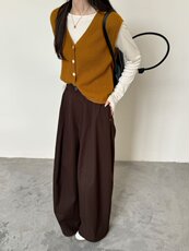 2025秋冬百搭时尚简约舒适女款香蕉裤子，女装休闲裤，泰合衣坊