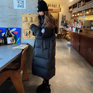 新款已有数据中长款羽绒服宽松90绒295A1622P355控538图片