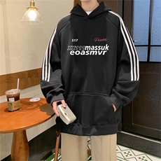 条纹连帽卫衣SWY2490-P55控8850棉，男装卫衣，电商B370