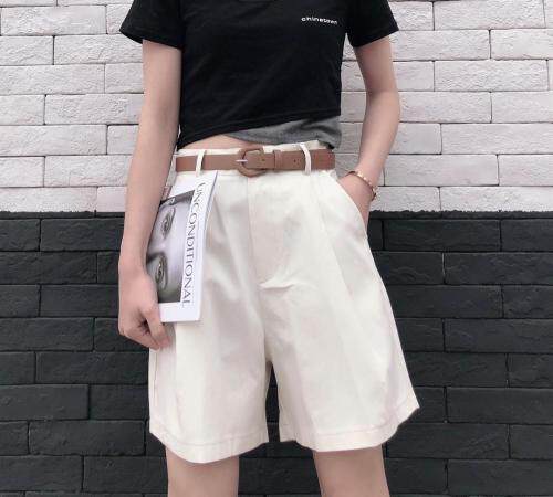 夏季韩版五分裤，女装，1+1 MAIN ROAD