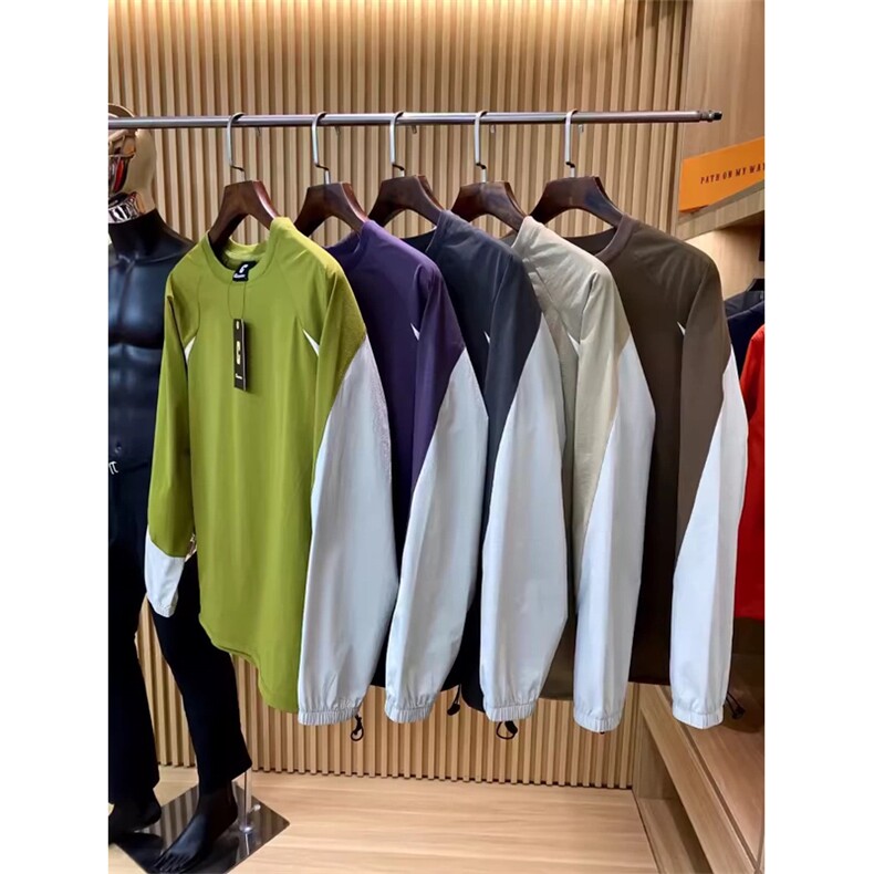 网图有货高品质山系户外防水微弹垂顺拼接运动T恤男女A834-P52，女装T恤，星座1505