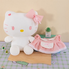 童园毛绒玩具厂 新款hellokitty玩偶毛绒玩具公仔洛丽塔KT猫布娃娃儿童生日礼物女