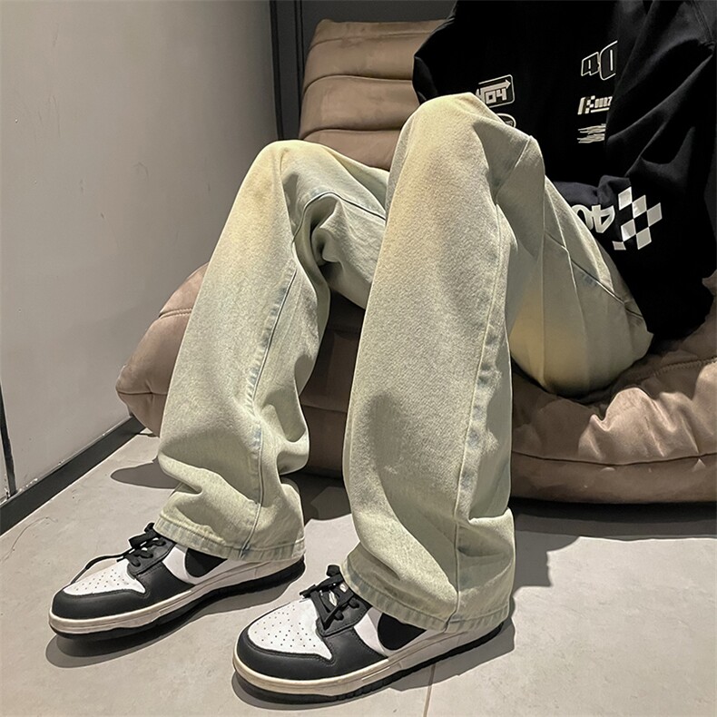 加绒加厚松紧腰牛仔裤直筒品质好B342-W110-特P32加绒P40控58,男装牛仔裤,电商B342