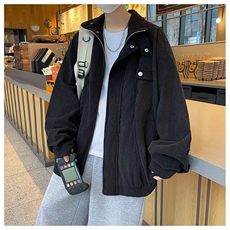 F221-P632024春季新款美拉德穿搭夹克日系潮牌百搭宽松外套现货，男装夹克，星座512-6