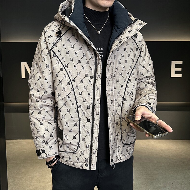 新标50白鸭绒羽绒服男数据款连帽外套男上衣B317/Y5507/P235,男装羽绒服,电商B317