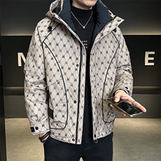 新标50白鸭绒羽绒服男数据款连帽外套男上衣B317/Y5507/P235，男装羽绒服，电商B317